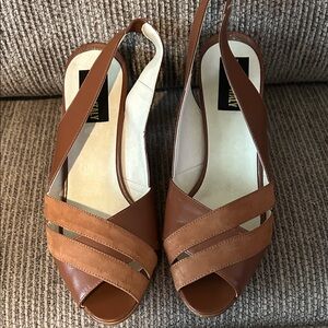 Made in Italy sling sandals